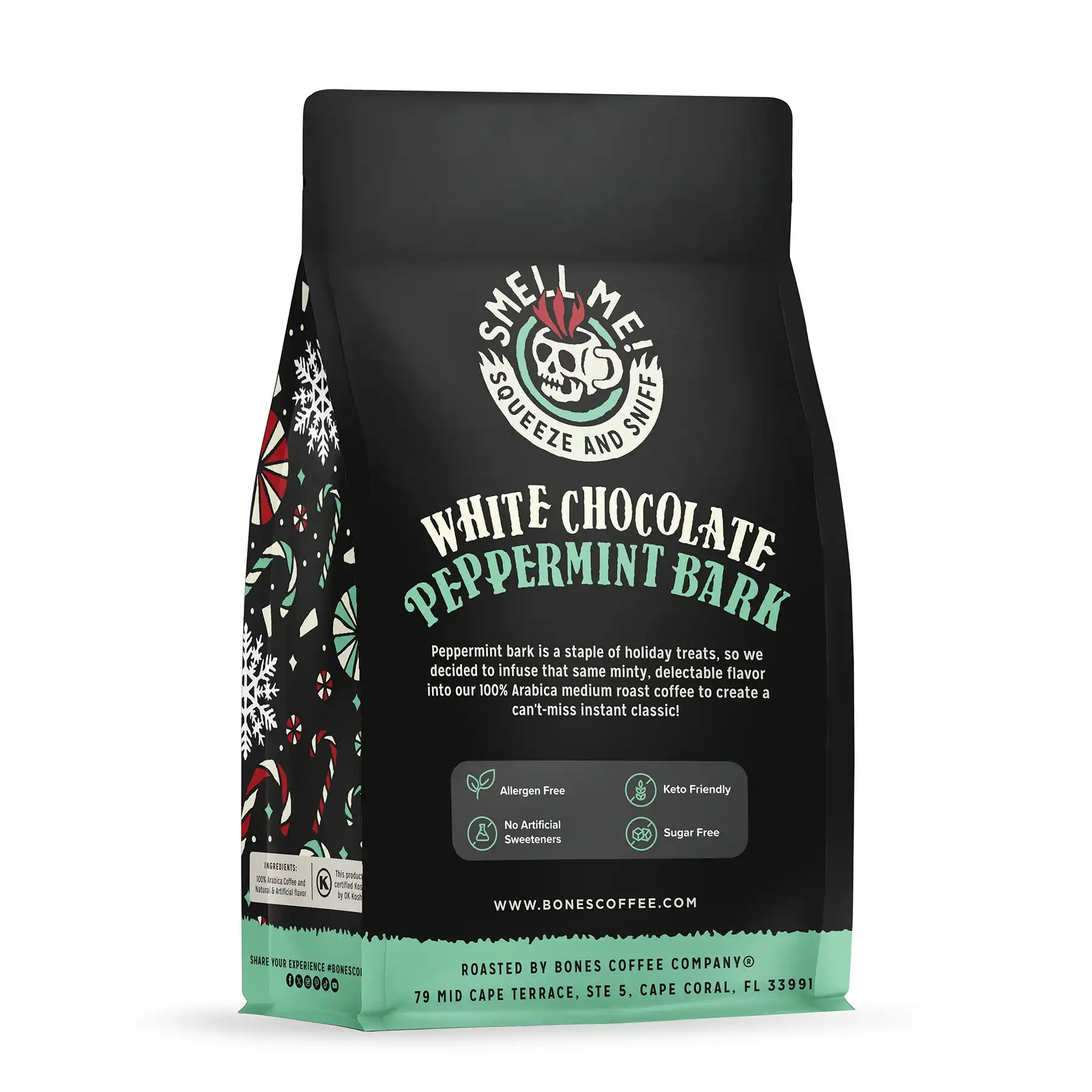 Alternative view of White Chocolate Peppermint Bark | 12oz