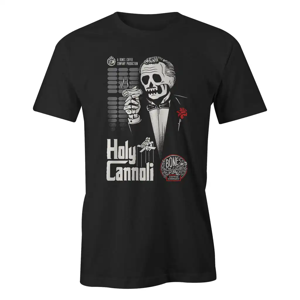 Alternative view of Holy Cannoli Tee