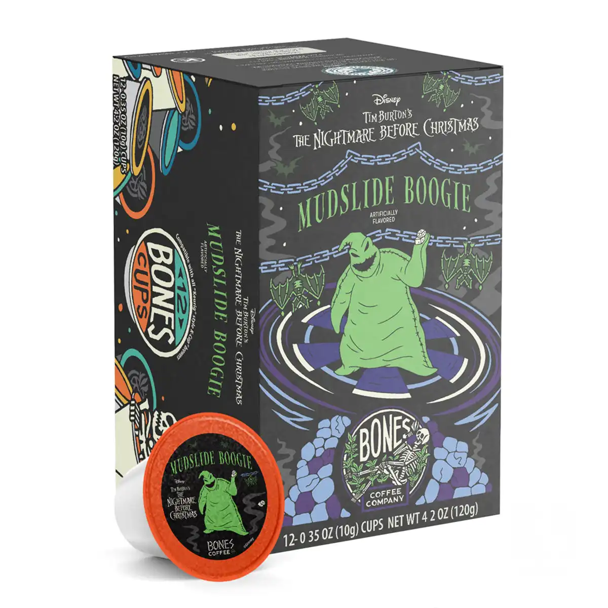 Mudslide Boogie Bones Cups - 12 Count