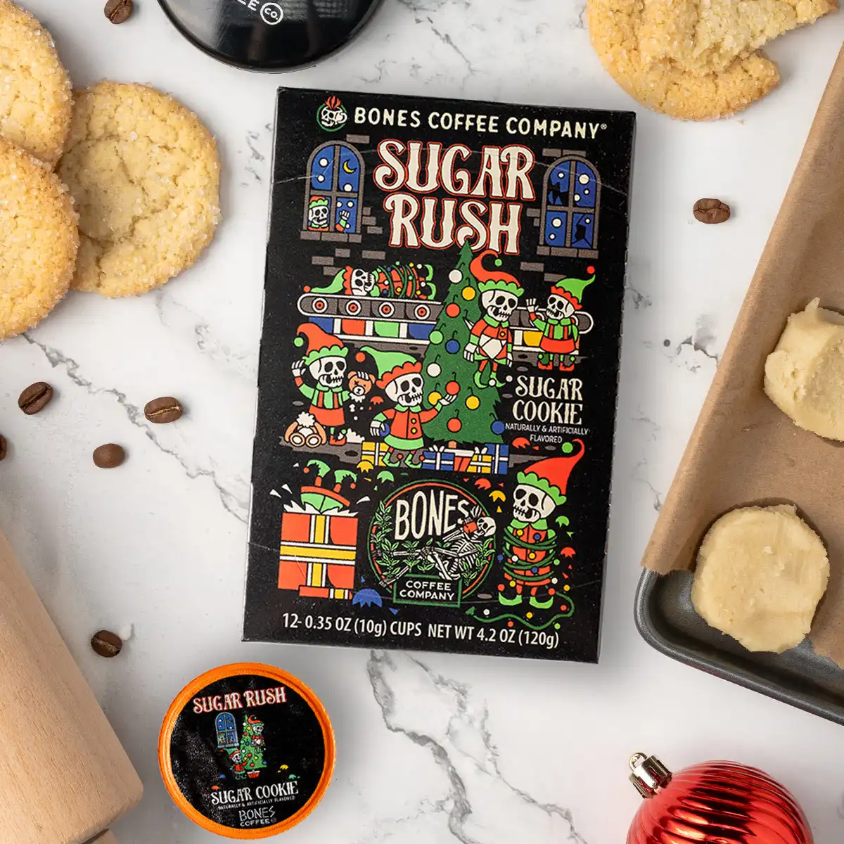 Alternative view of Sugar Rush Bones Cups - 12 Count