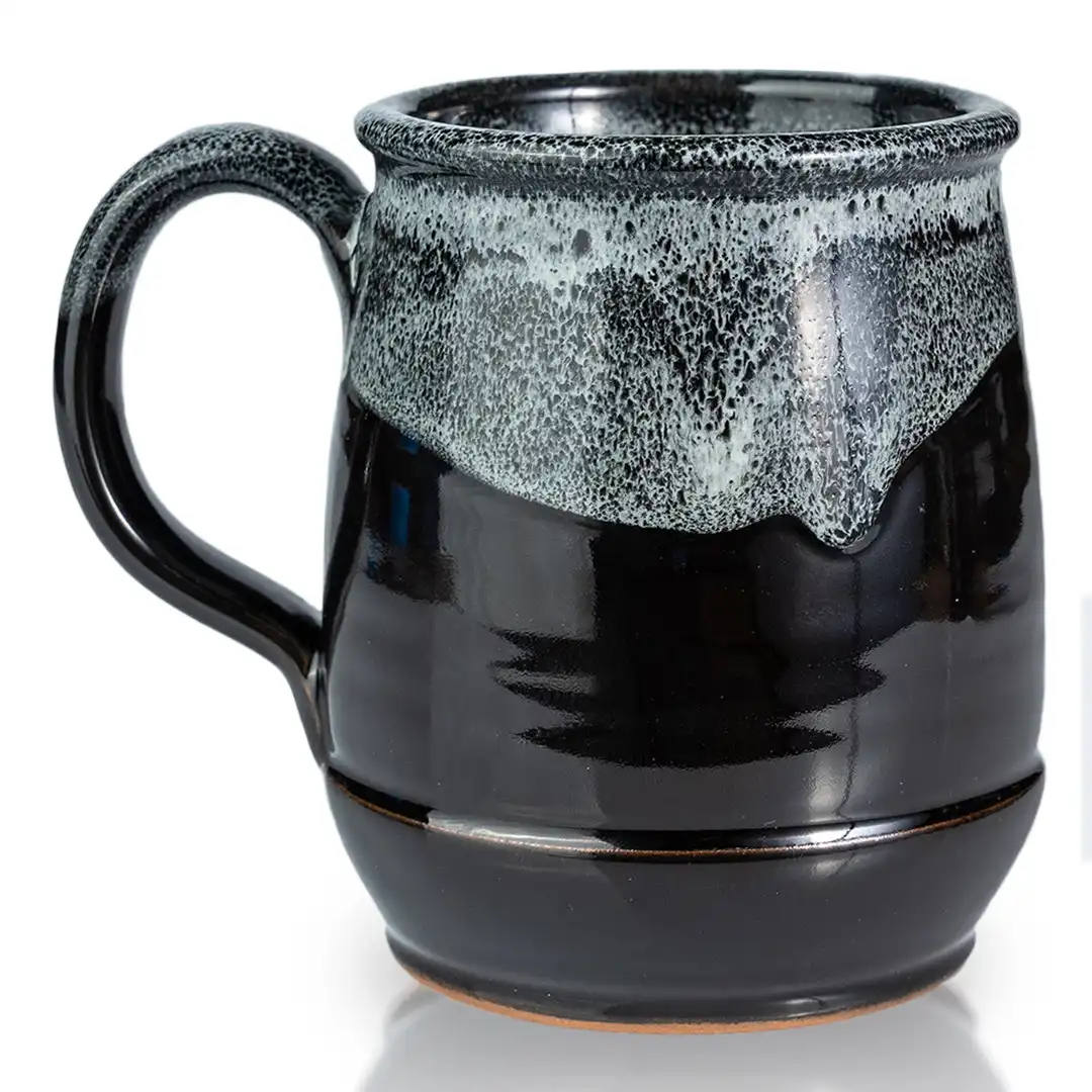 Alternative view of Dark Side Chocolate Truffle Handthrown Mug