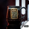 Dark Side Chocolate Truffle Handthrown Mug - Image 4