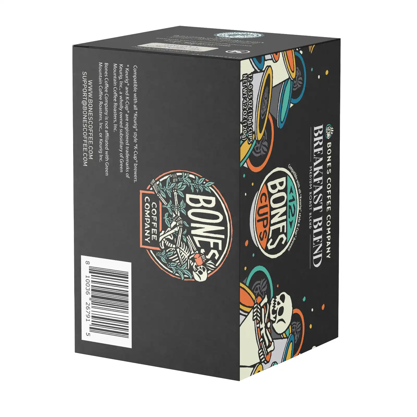 Alternative view of Breakfast Blend Bones Cups - 12 Count