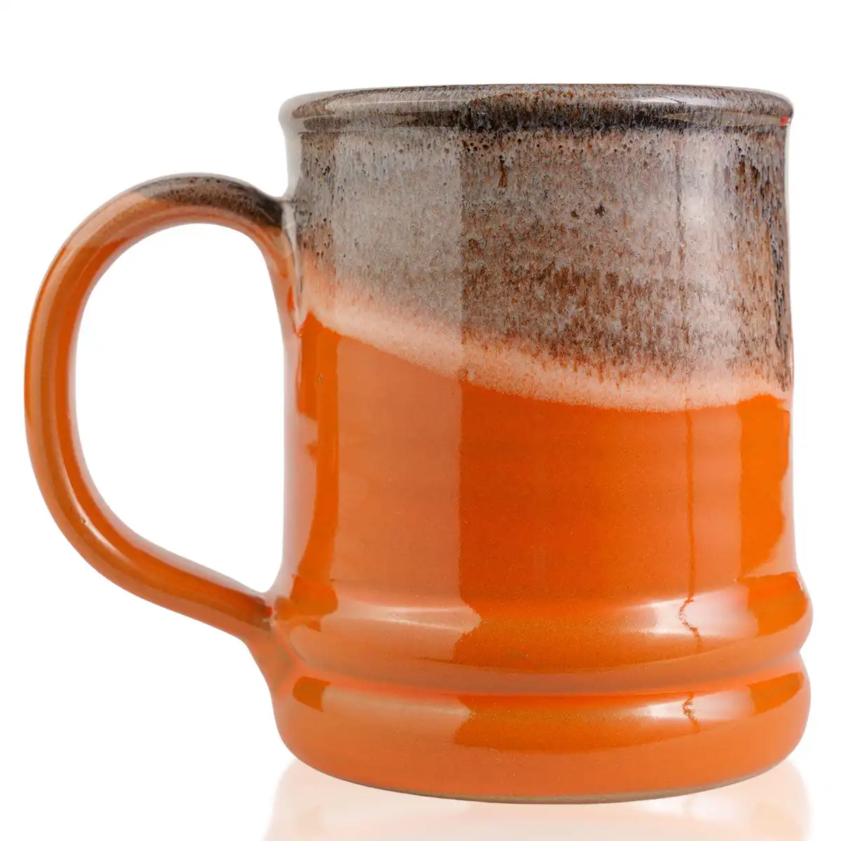 Alternative view of The Pumpkin King Handthrown Mug