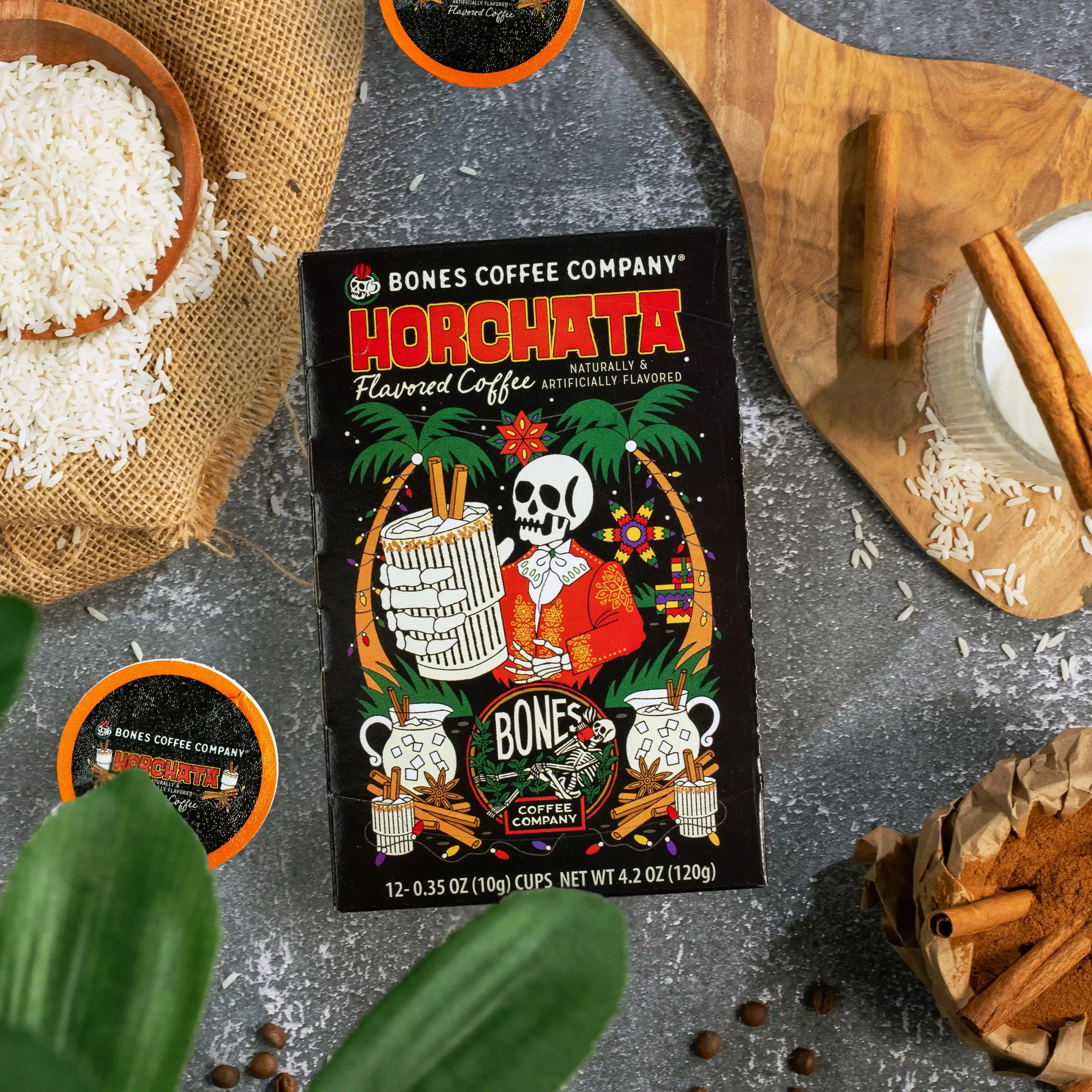 Horchata Bones Cups - 12 Count - Image 2