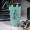 20 oz. Stainless Steel Hot/Cold Tumbler (Robin's Egg) - Image 3