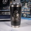 20 oz. Stainless Steel Hot/Cold Tumbler (Black) - Image 3