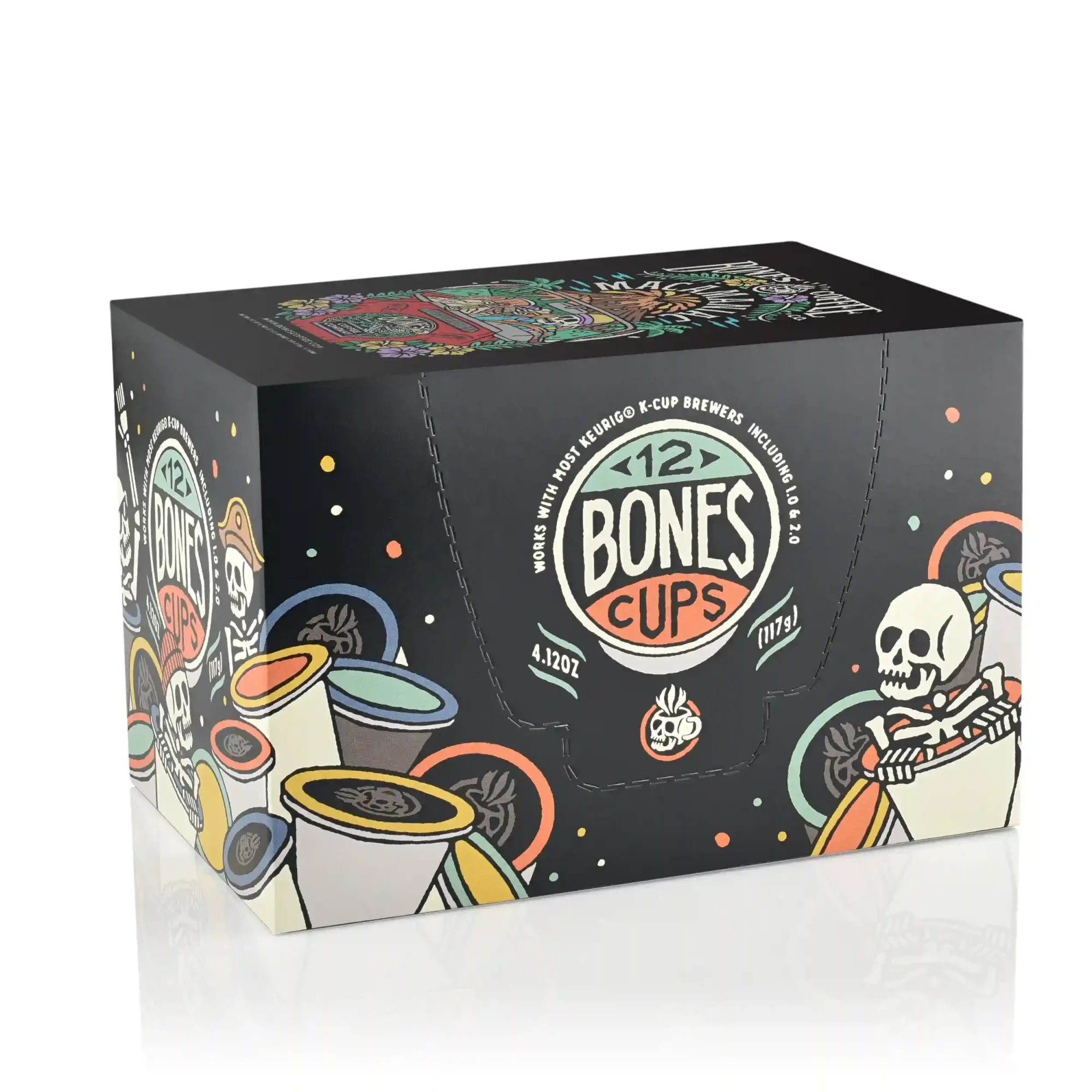 Alternative view of Macamaniac Bones Cups - 12 Count