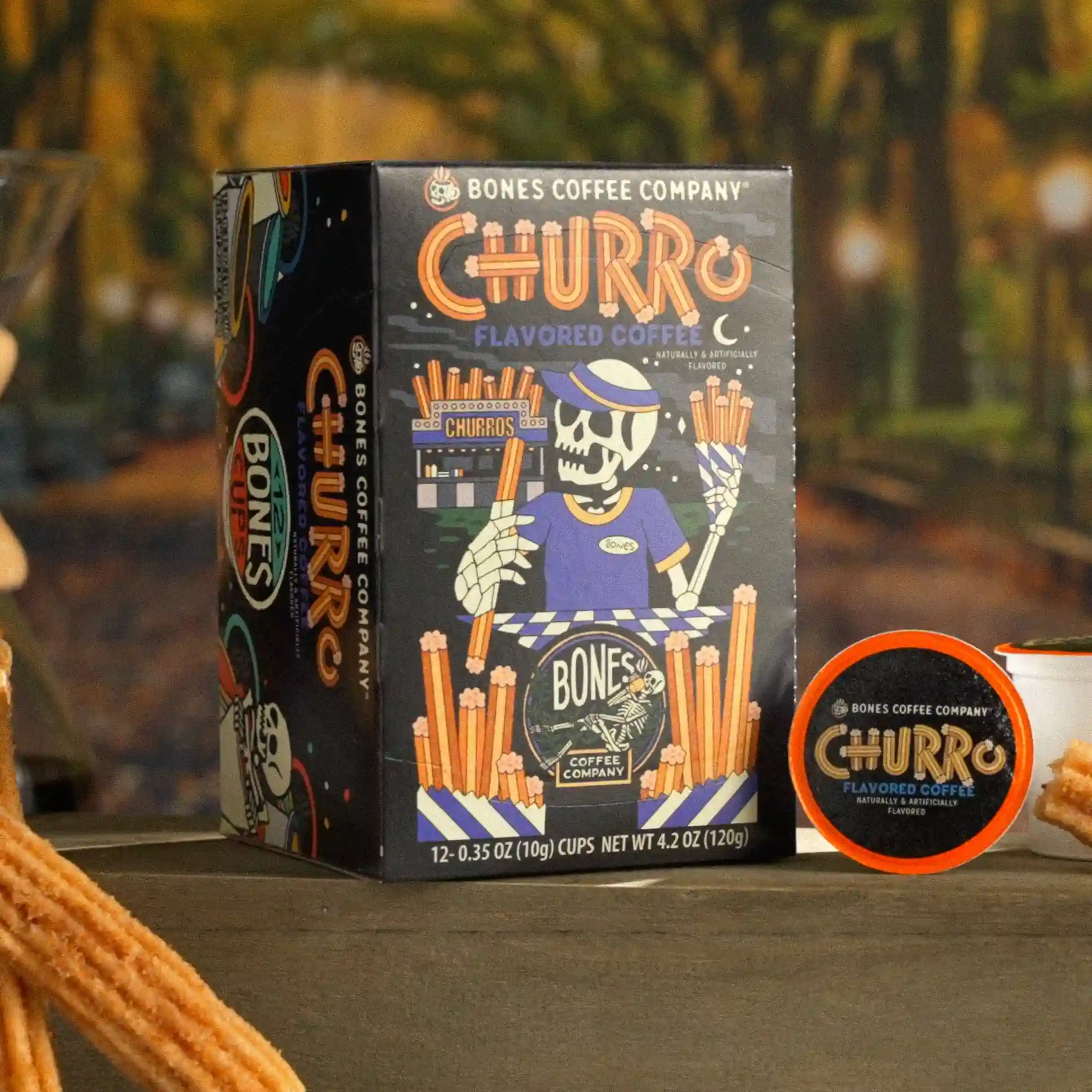 Alternative view of Churro Bones Cups - 12 Count