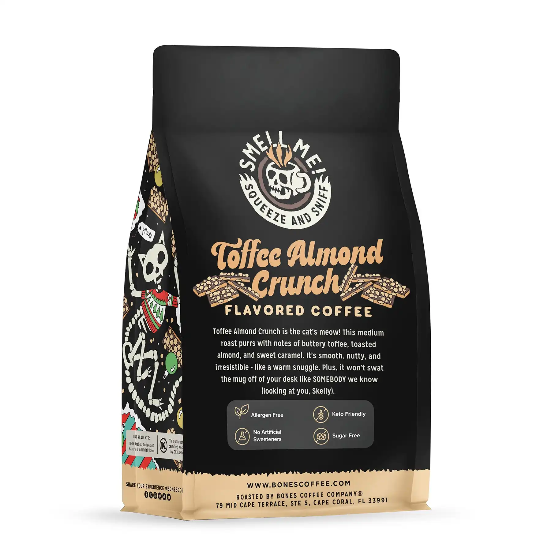 Alternative view of Toffee Almond Crunch | 12oz