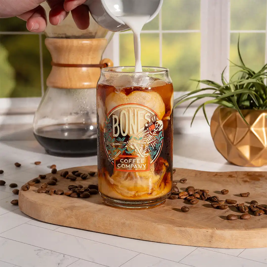 Alternative view of Classic Logo Cold Brew Coffee Glass | 16oz