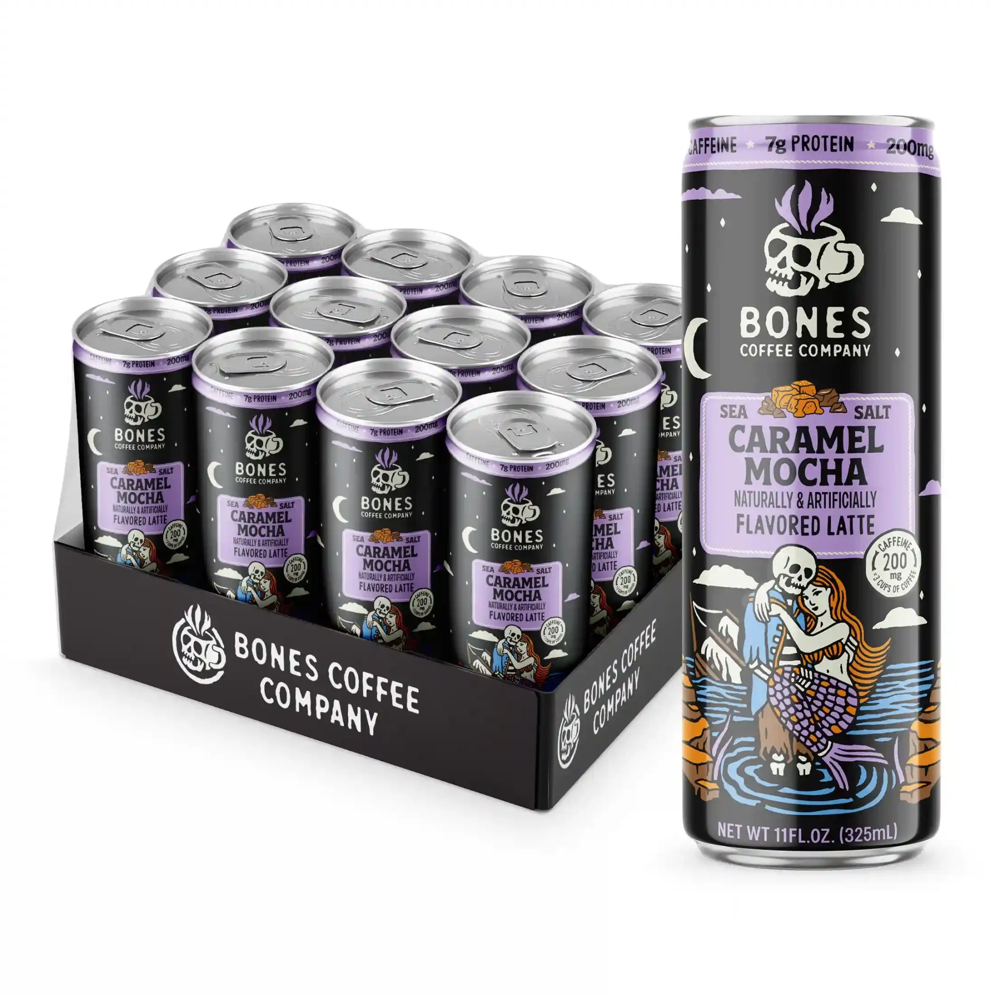 Sea Salted Caramel Mocha Latte | 12-Pack